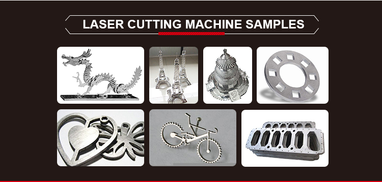 1000W 1500W 2KW 3000W 4KW CNC стомана лазерна машина за рязане