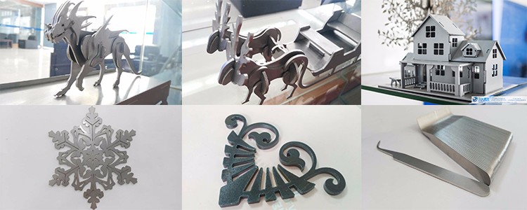 Бърза доставка 3kw въглеродни метални тръби тръба Fiber лазерна машина за рязане цена